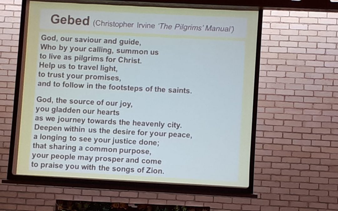 Prayers from both congregations